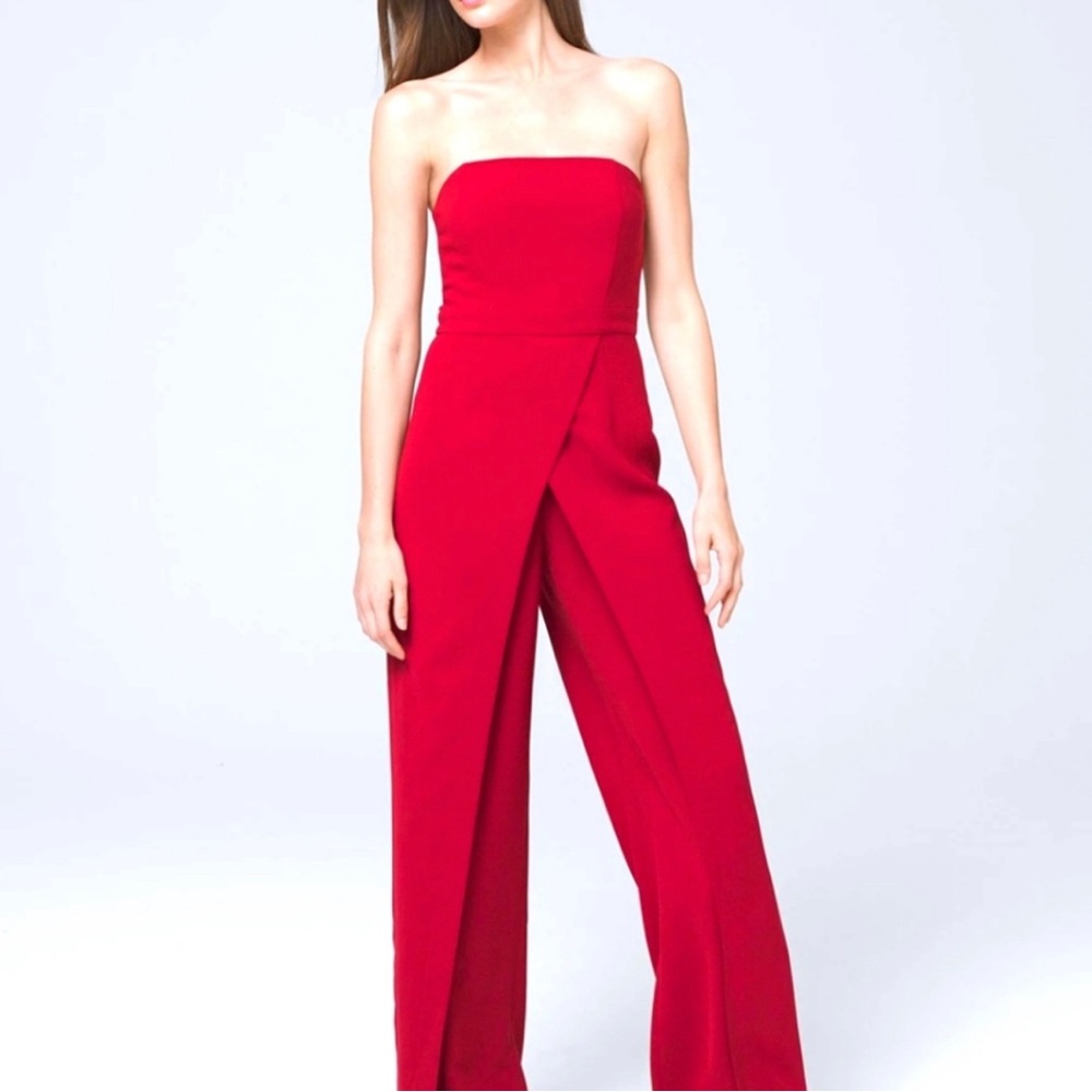 White House Black Market Jumpsuit - Size 4 - Dark Rouge- New without tag